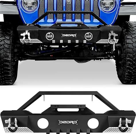 Amazon Oedro Stubby Front Bumper Compatible With Jeep Wrangler