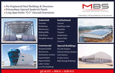 Memaar Building Systems Pre Engineered Steel Buildings And Structures