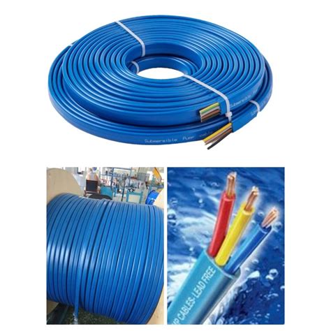 Jual Per 10 Meter Kabel Biru Submersible Sibel Satelit Caltech 3x1 5