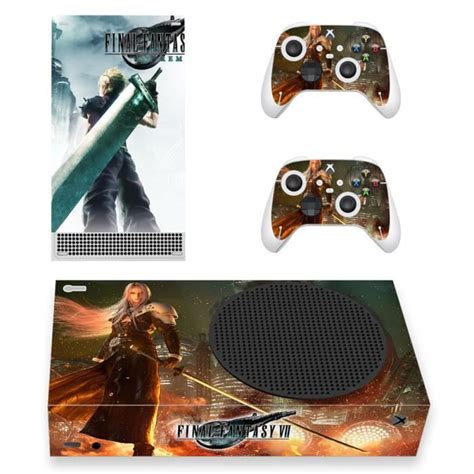 Kit Autocollants Pour Xbox Series S Final Fantasy Sticker Skin Pour