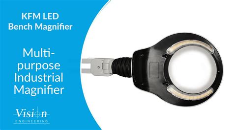 Kfm Led Multi Purpose Industrial Magnifier Youtube