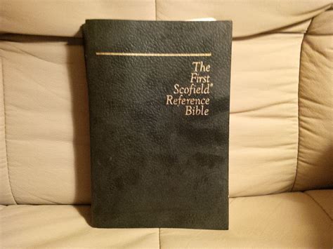 The First Scofield Reference Bible, Black by Various | Goodreads