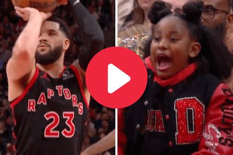 Demar Derozan Daughter Diar Derozan Vs The Toronto Raptors