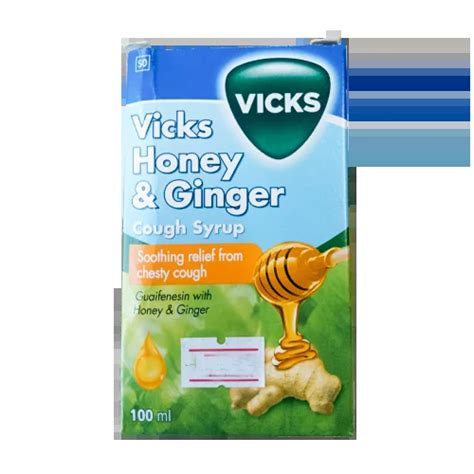 Vicks Honey And Ginger Cough Syrup Blue Cart Delivery