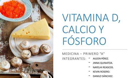 Vitamina D Calcio Fósforo Nayelhi Reascos uDocz