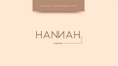 Hannah Logo Brandbook And Social Media Design Behance