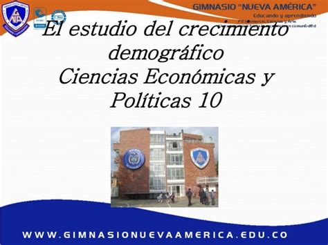 El Estudio Del Crecimiento Demografico Ppt