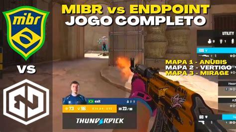 Mibr Vs Endpoint Jogo Completo Todos Os Mapas Thunderpick World