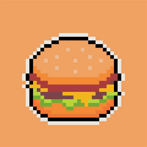 Pixilart Burger By Psyonyx