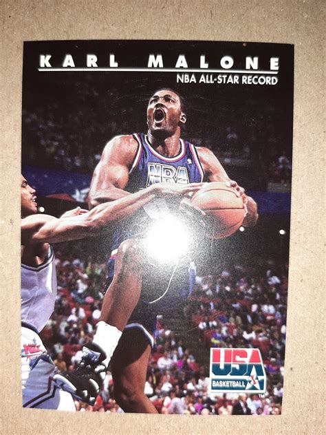 1992 Skybox USA Basketball Karl Malone Utah Jazz EBay