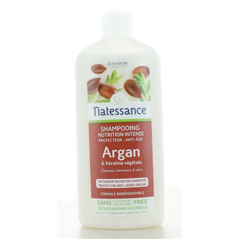 Natessance Shampooing Nutrition Intense Argan Ml