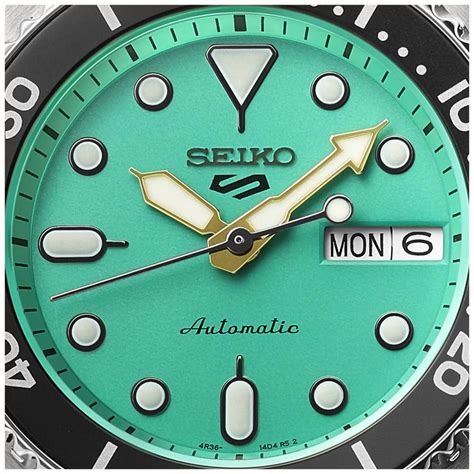 Seiko 5 Sports SKX Automatic Midi 38mm Teal Dial Stainless Steel