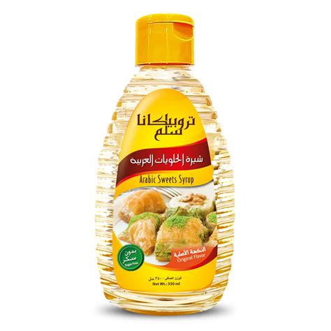 Tropicana Slim Arabic Sweets Sugar Free Syrup 350ml Atieh Stores