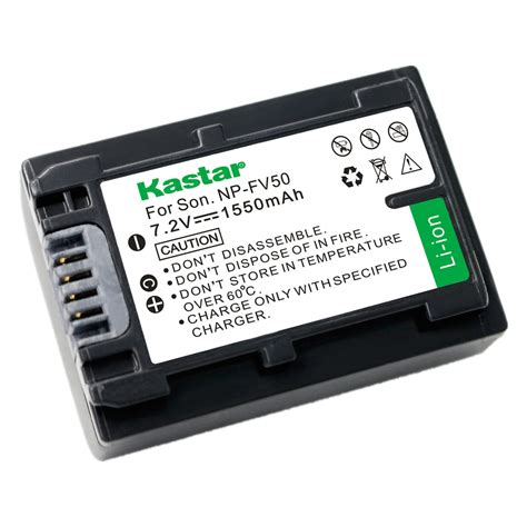 1x Kastar Battery For Sony NP FV50 DCR SX21 Grelly USA