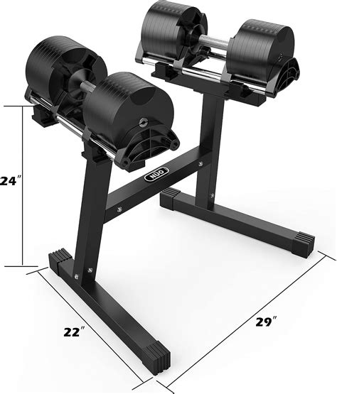 Nuobell Adjustable Dumbbell Rack and Stand. Perfect Home...