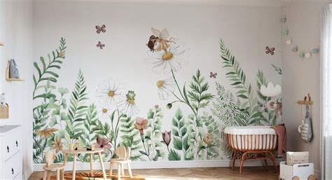 Fairy Garden Made To Measure Wall Mural Mural Wallpaper Wall