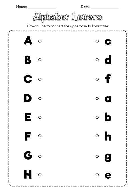 Letter Recognition Printable Sheets