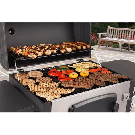 Dyna Glo Dgn486snc D Heavy Duty Large Charcoal Grill In Black And