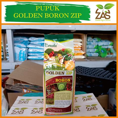 Jual Boron Zip Golden Zip Boron Pupuk Nutrisi Tanaman Kemasan