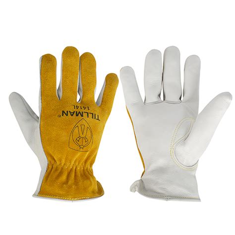 1414 Top Grainsplit Cowhide Back Drivers Glove Top Grain Cowhide