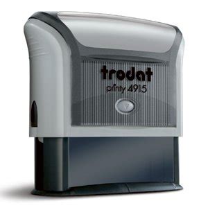 Trodat 4915 1 X 2 3 4 Custom Self Inking Stamp