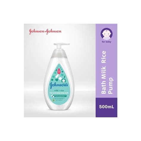 Jual Johnson S Baby Bath Ml Hair Body Baby Bath Pump Ml Milk