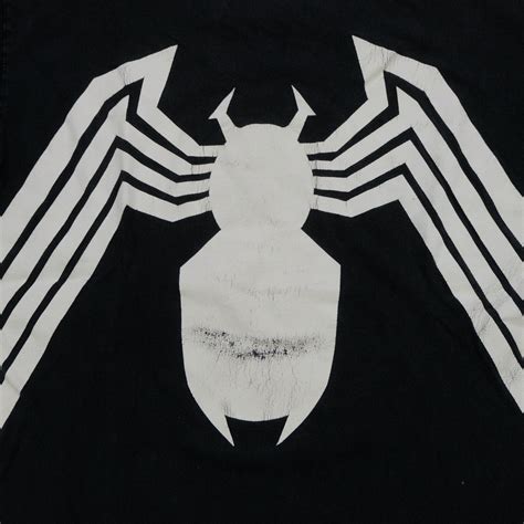 Rare VTG MAD ENGINE Spiderman Venom Logo T Shirt 2000 Gem