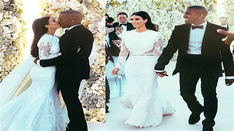 Kim, Kanyes wedding pictures finally revealed! - India Today