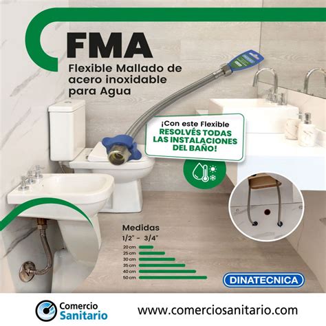 Flexible Mallado De Acero Inoxidable De Dinatecnica Comercio Sanitario