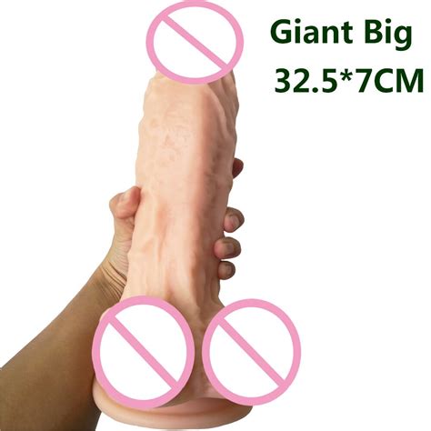 7Cm Giant Super Dildo Enorme Grote Realistische Dildo Met Sterke