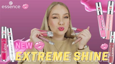 NEW Essence EXTREME Shine Volume Lipgloss All 15 Shades Swatched