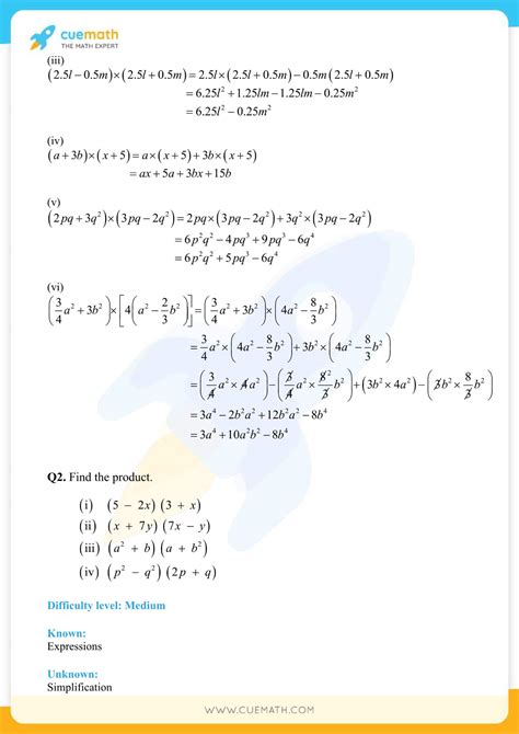 Ncert Solutions Class 8 Maths Chapter 9 Algebraic Expressions And Identities