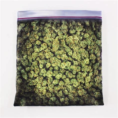 Giant Weed Bag Pillowcase