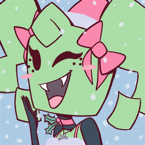 Christmas Mimi Pfp 2023 By Loki Valeska On Deviantart