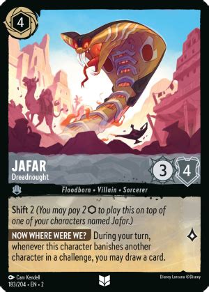 Jafar - Dreadnought - Mushu Report (Lorcana Wiki)