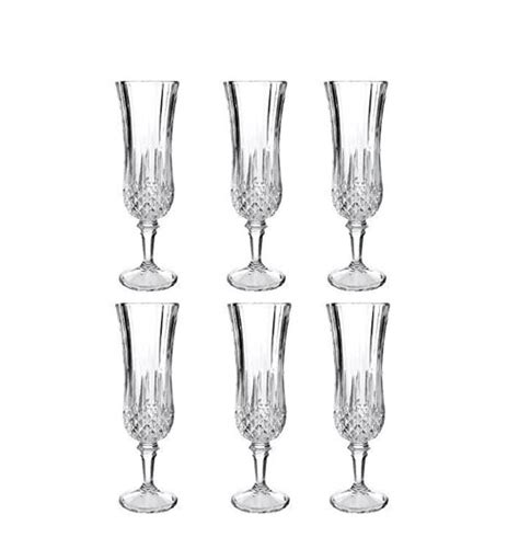 Crystal Champagne Flutes - BCH Event & Equipment Hire