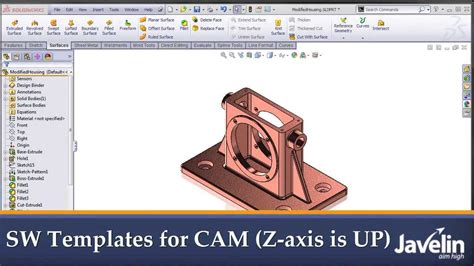 Solidworks Coordinate System For Cam Z Axis Defines The Up Direction Youtube