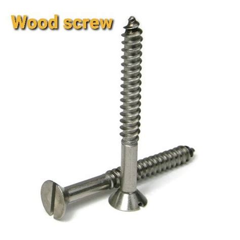 Axis Mild Steel MS Wood Screw Flat At Rs 30 Piece In New Delhi ID