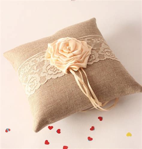 Almohada Para Llevar Anillos Boda Atelier Yuwa Ciao Jp