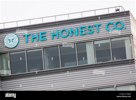 A Logo Sign Outside Of The Headquarters Of The Honest Company In Los