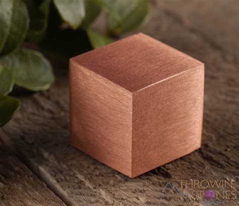 Copper Cube 05 Inch From Michigan Usa Copper T Etsy