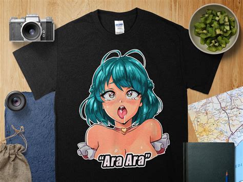 Ara Ara Hentai Sexy Anime Girl I Otaku T-shirt Otaku T-shirt - Etsy