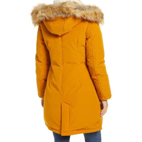 Sam Edelman Jackets Coats Sam Edelman Faux Fur Trim Down Parka