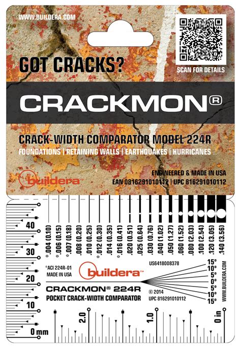 Crackmon® 224r Crack Width Comparator — Buildera