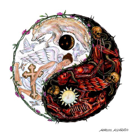 Marcos Alvarado On Twitter Yin Yang Twin Flame Art Yin Yang Art