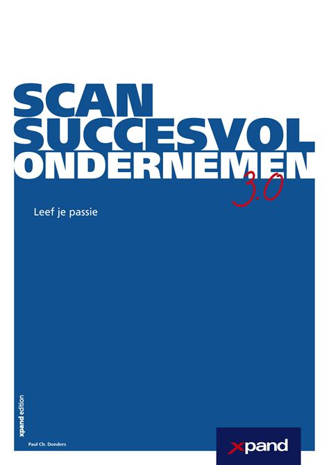 Scan Succesvol Ondernemen Klantgericht En Leiderschap Competenties