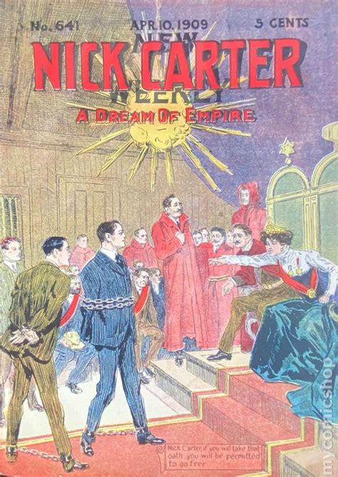 Nick Carter Weekly 1896 Street And Smith Comic Books