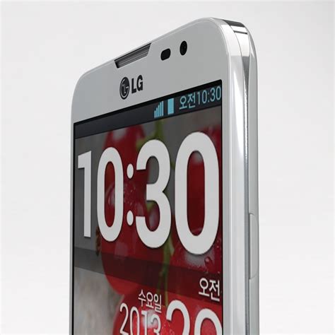 Lg Optimus G Pro E White D Model C D Ds Max Obj Fbx