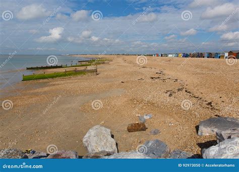 Hayling Island Beach Near Portsmouth South Coast Of England Uk Stock