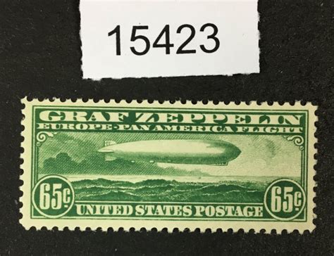 Us Stamps C Graf Zeppelin Mint Og Nh Lot United